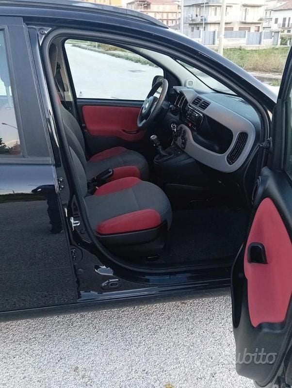 Usata Fiat Panda 2012 Nero Utilitaria