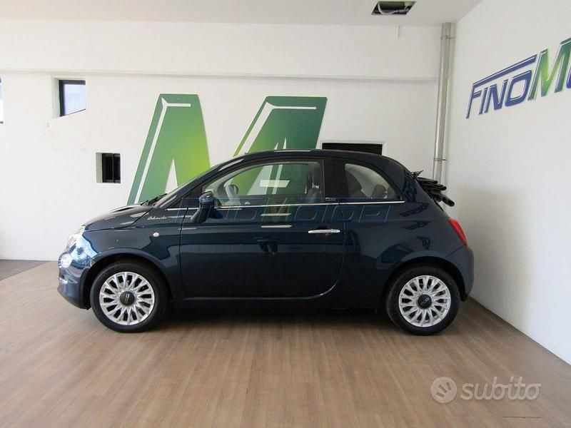 Usata Fiat 500C Dolcevita 2021 Blu Cabrio