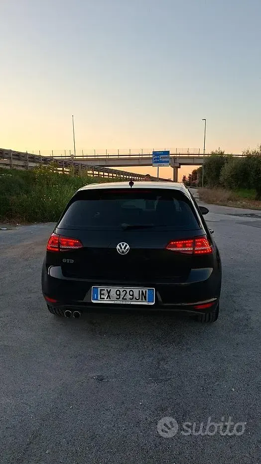 Usata VW Golf VII Highline 184 CV (135 kW) 2014 Nero Berlina