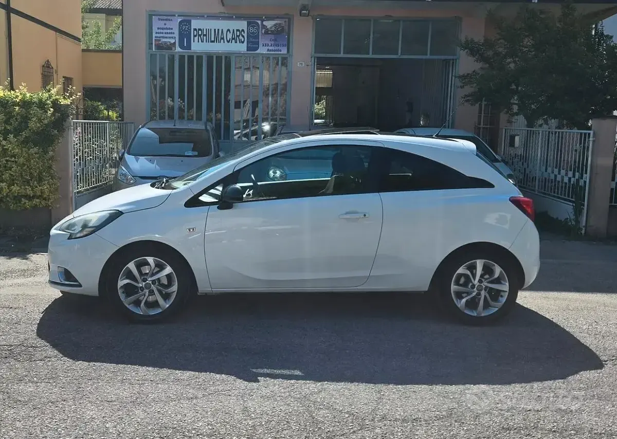 Usata Opel Corsa 95 CV (69 kW) 2015 Bianco Utilitaria