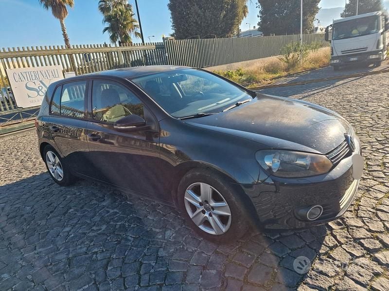 Usata VW Golf VI 110 CV (80 kW) 2009 Nero Utilitaria