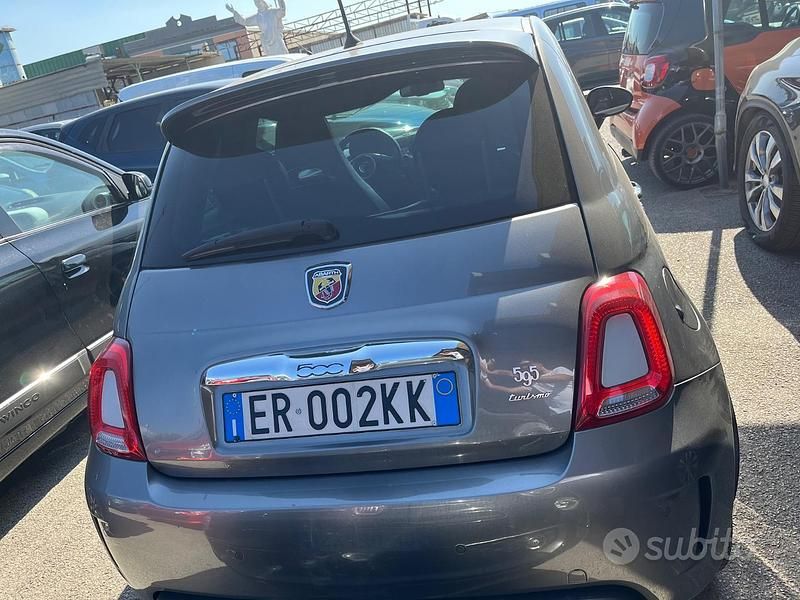 Usata Abarth 595 160 CV (117 kW) 2013 Grigio Utilitaria