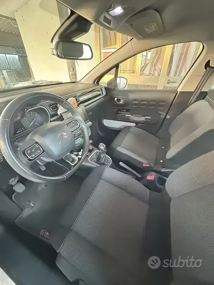 Usata Citroën C3 101 CV (74 kW) 2017 Bianco Berlina