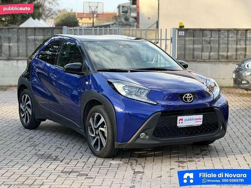 Usata Toyota Aygo X Trend 72 CV (52 kW) 2023 Blu/azzurro SUV