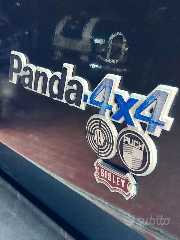 Usata Fiat Panda 4x4 1990 Verde Utilitaria