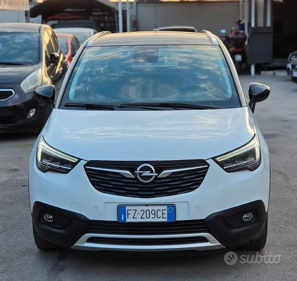 Usata Opel Crossland X Innovation 83 CV (61 kW) 2019 Bianco SUV