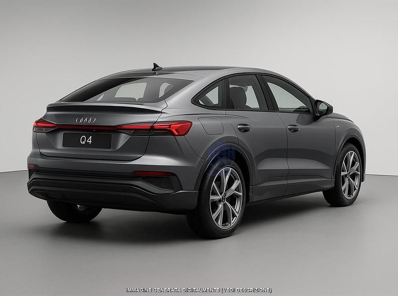 Usata Audi Q4 Sportback e-tron S-Line 125 kW (170 CV) 2025 Grigio SUV