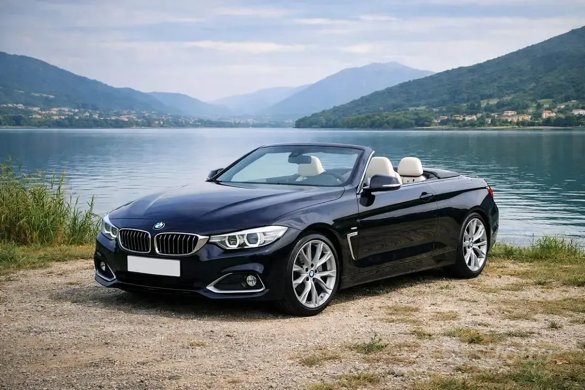 Usata BMW 420 184 CV (135 kW) 2014 Bluazzurro Cabrio