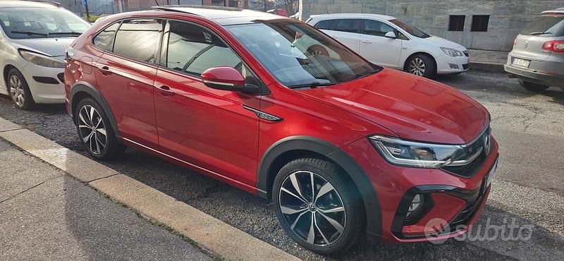 Usata VW Taigo R-line 110 CV (80 kW) 2023 Rosso SUV