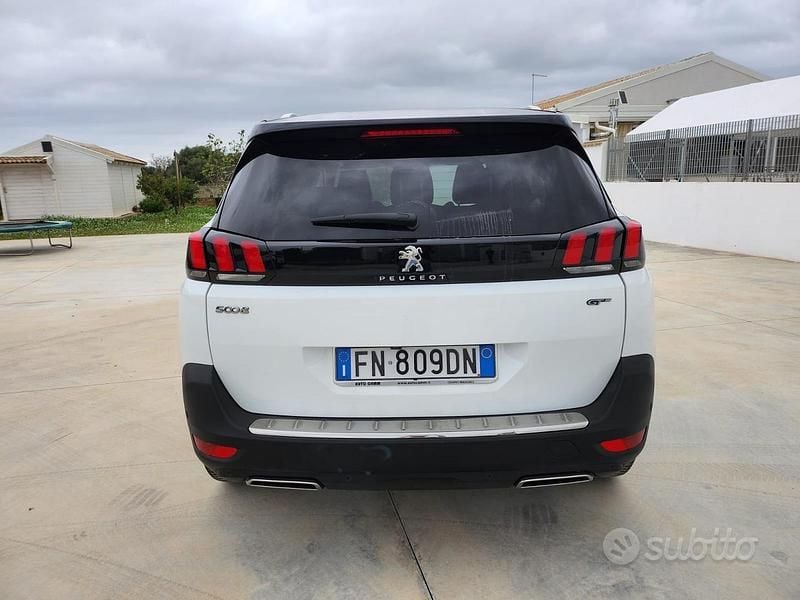 Usata Peugeot 5008 GTi 181 CV (133 kW) 2018 Bianco Berlina