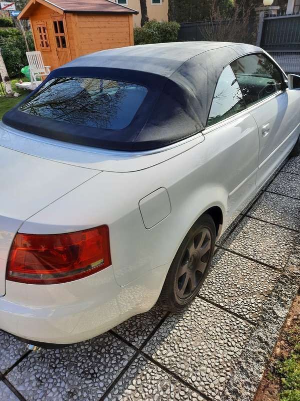 Usata Audi A4 Cabriolet 200 CV (147 kW) 2006 Bianco Cabrio