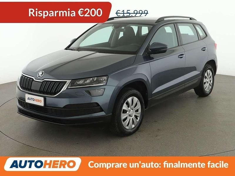 Usata Skoda Karoq Executive 116 CV (85 kW) 2019 Grigio SUV