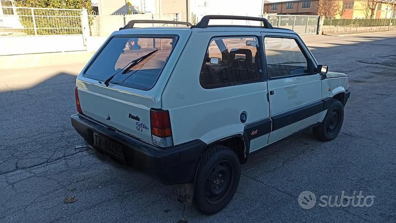 Usata Fiat Panda 4x4 1988 Grigio Utilitaria
