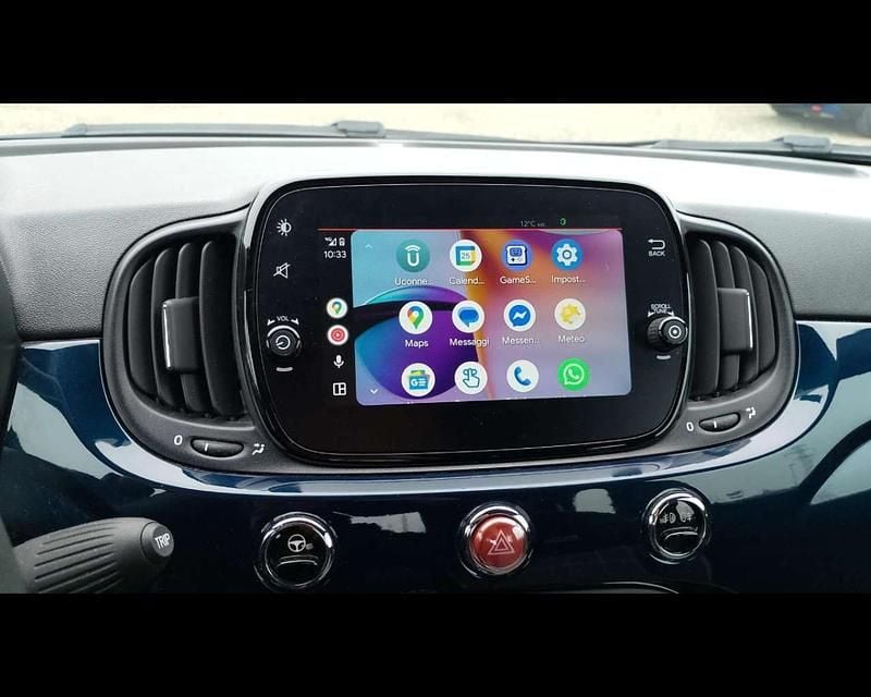 Usata Fiat 500 Lounge 69 CV (50 kW) 2020 Blu Berlina