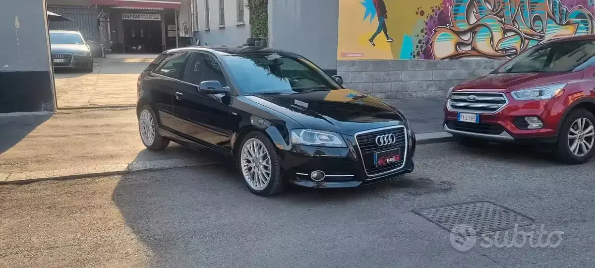 Usata Audi A3 Sportback Ambition 160 CV (117 kW) 2011 Nero Utilitaria