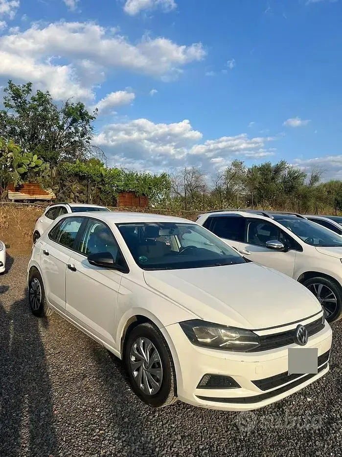 Usata VW Polo 80 CV (58 kW) 2018 Bianco Utilitaria