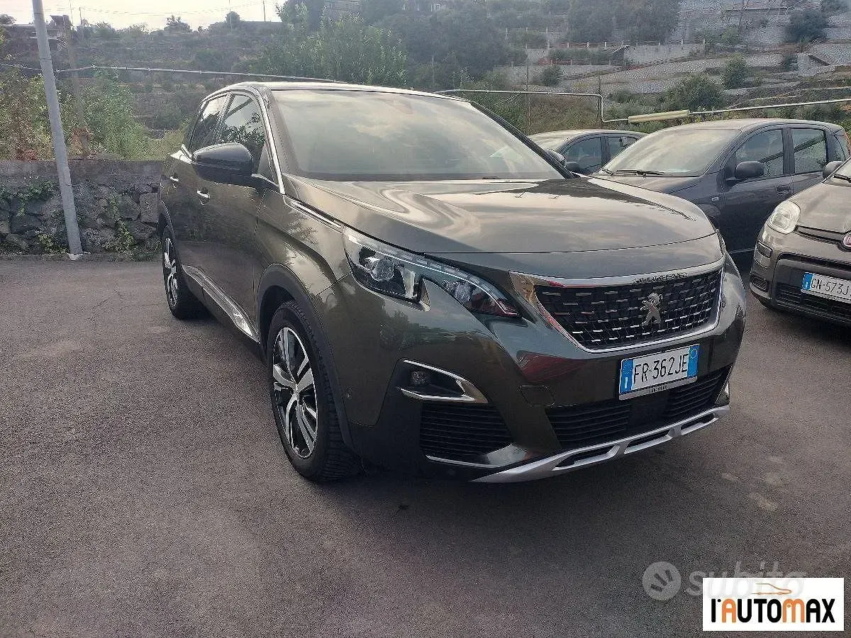 Usata Peugeot 3008 GT-line 110 CV (80 kW) 2018 Marrone SUV