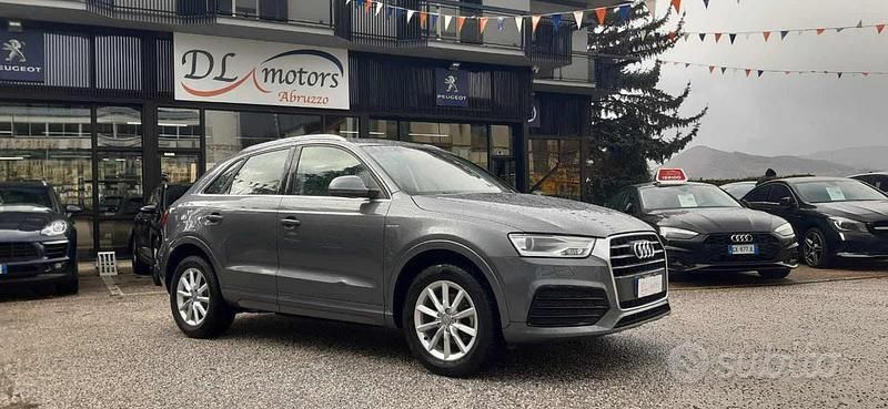 Usata Audi Q3 120 CV (88 kW) 2017 Grigio SUV