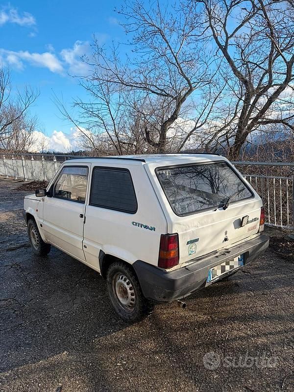 Usata Fiat Panda 45 CV (33 kW) 1999 Bianco Furgone