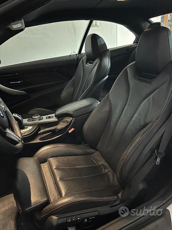 Usata BMW 420 Efficient Dynamics 184 CV (135 kW) 2014 Bianco Cabrio