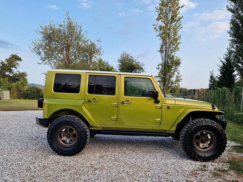Usata Jeep Wrangler 2008 Verde SUV