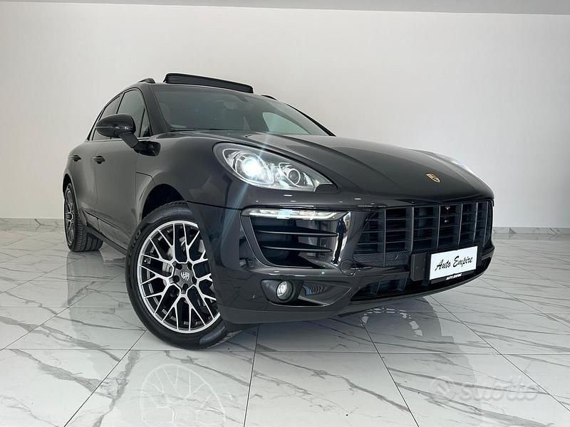 Usata Porsche Macan S Sport 250 CV (183 kW) 2015 Nero SUV