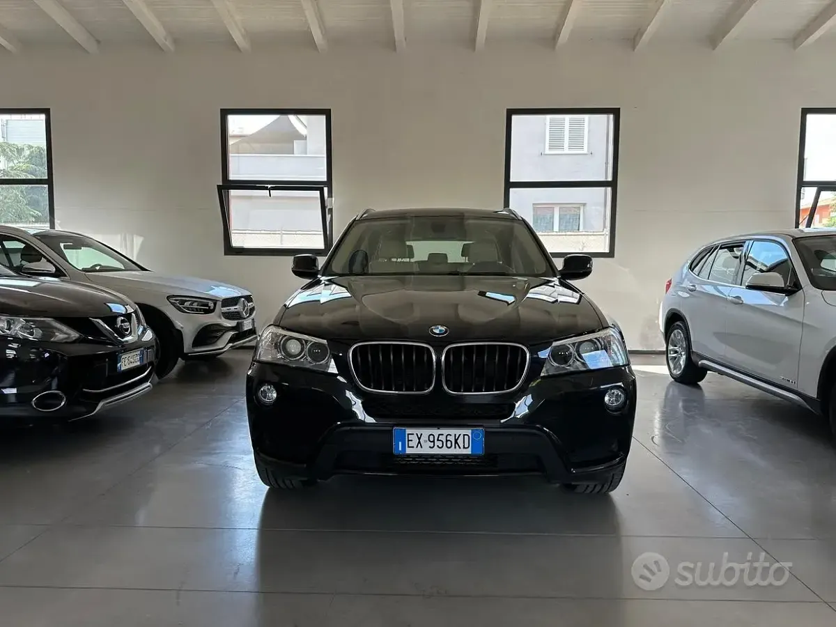 Usata BMW X3 190 CV (139 kW) 2014 Nero SUV