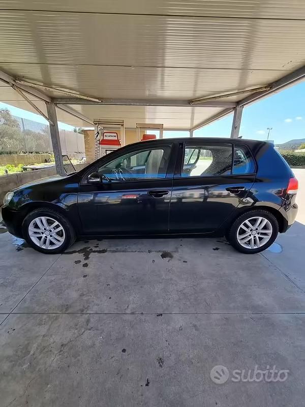 Usata VW Golf VI 2011 Nero Utilitaria