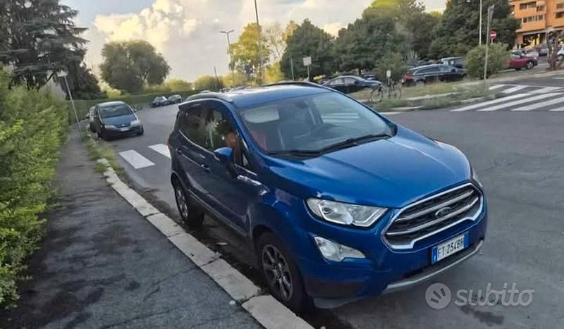Usata Ford Ecosport 100 CV (73 kW) 2018 Blu SUV