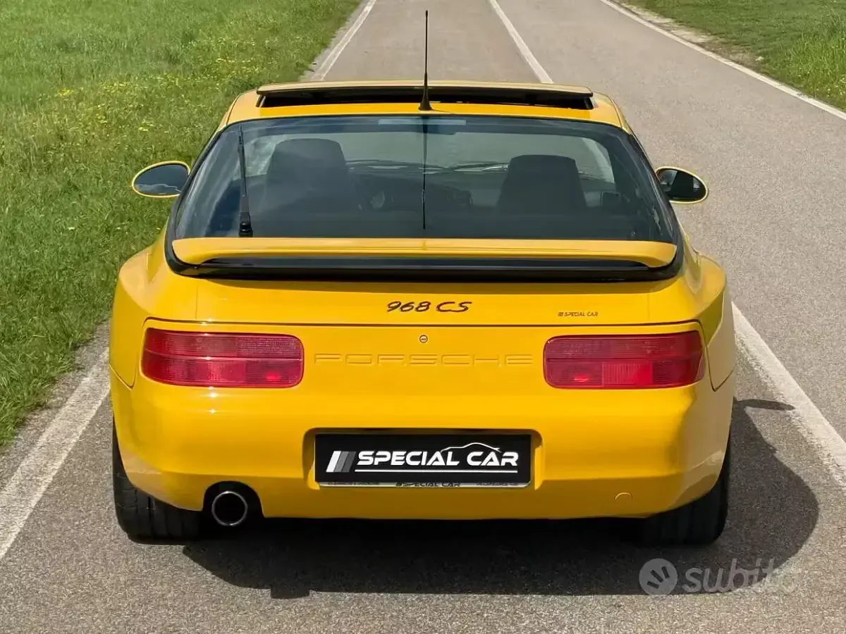 Usata Porsche 968 Club Sport 241 CV (177 kW) 1993 Giallo Coupé