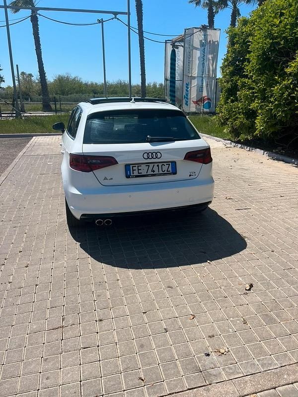 Begagnad Audi A3 150 HK (110 kW) 2016 Vit Sedan