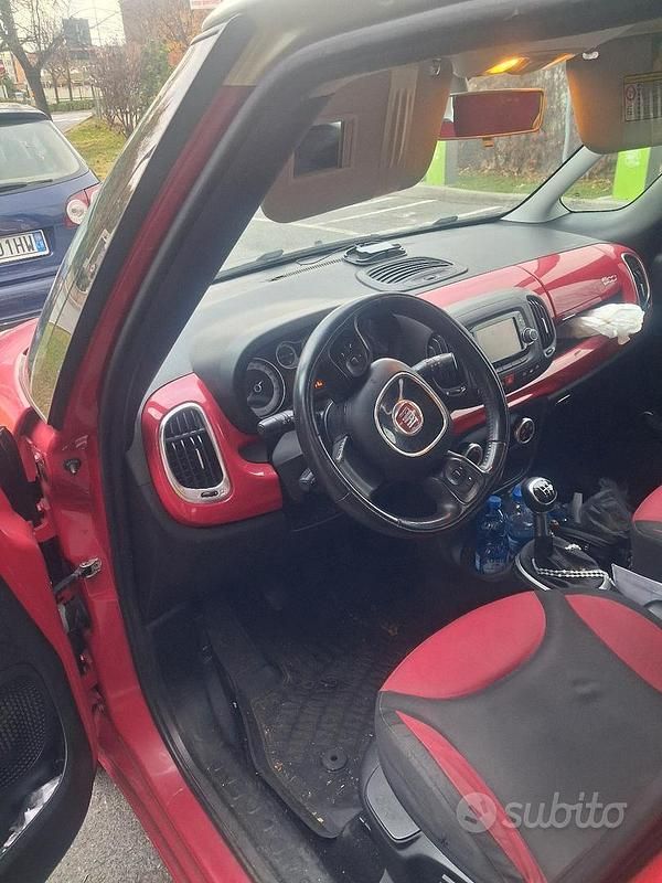 Usata Fiat 500L 2015 Rosso Monovolume