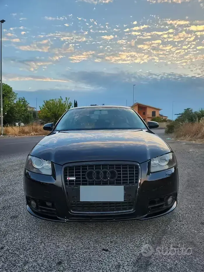 Usata Audi A3 S-Line 170 CV (125 kW) 2006 Nero Utilitaria