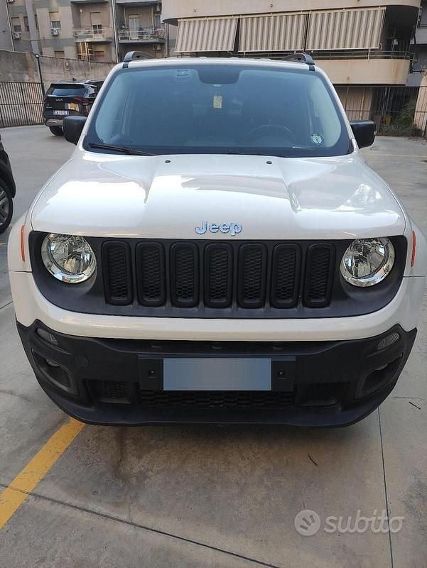 Usata Jeep Renegade Longitude 120 CV (88 kW) 2015 Bianco SUV
