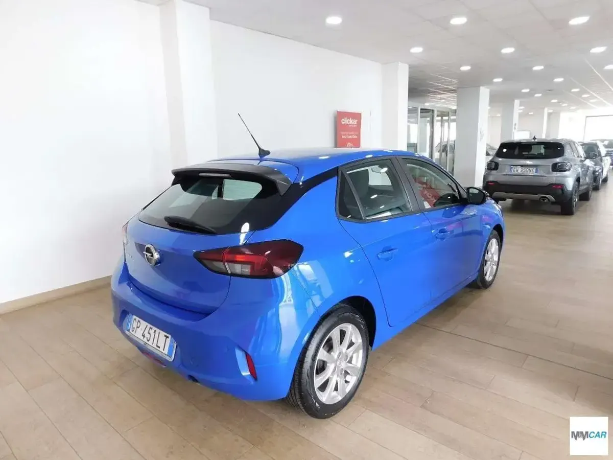Usata Opel Corsa Edition 75 CV (55 kW) 2023 Blu Utilitaria