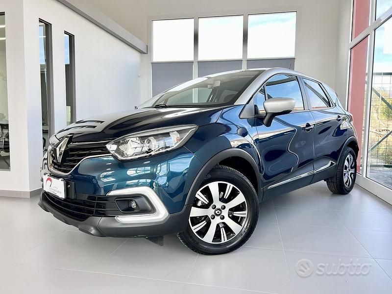Usata Renault Captur 90 CV (66 kW) 2019 Blu SUV