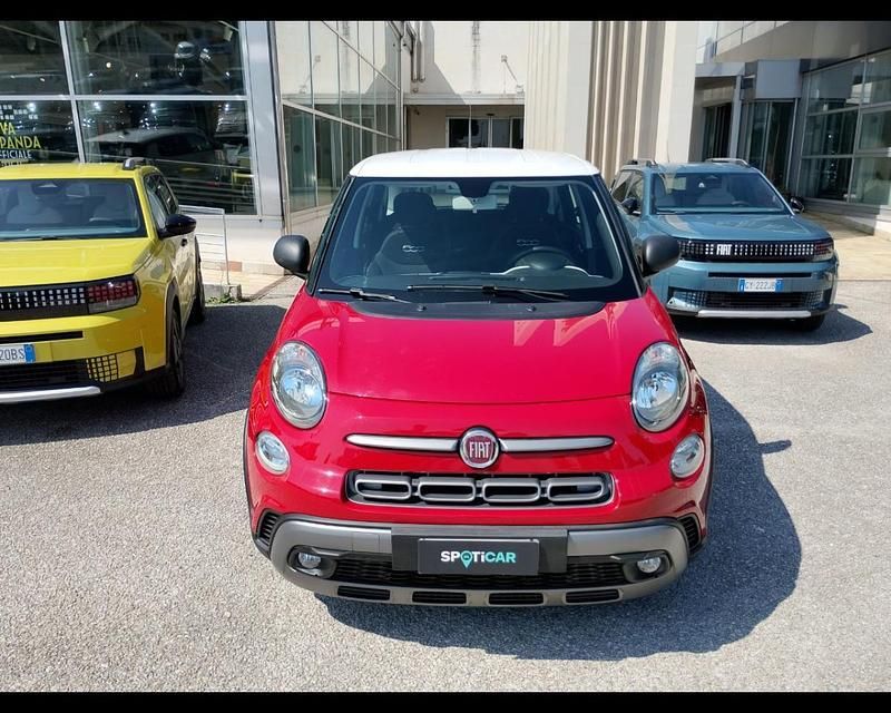 Usata Fiat 500L Cross 95 CV (69 kW) 2018 Rosso Monovolume