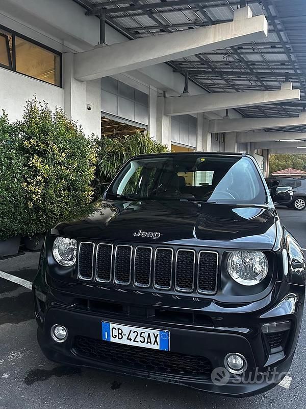 Usata Jeep Renegade Longitude 120 CV (88 kW) 2020 Nero SUV