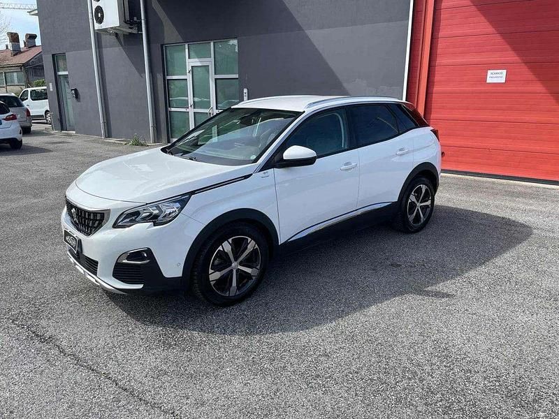 Usata Peugeot 3008 GT-line 131 CV (96 kW) 2017 Bianco SUV