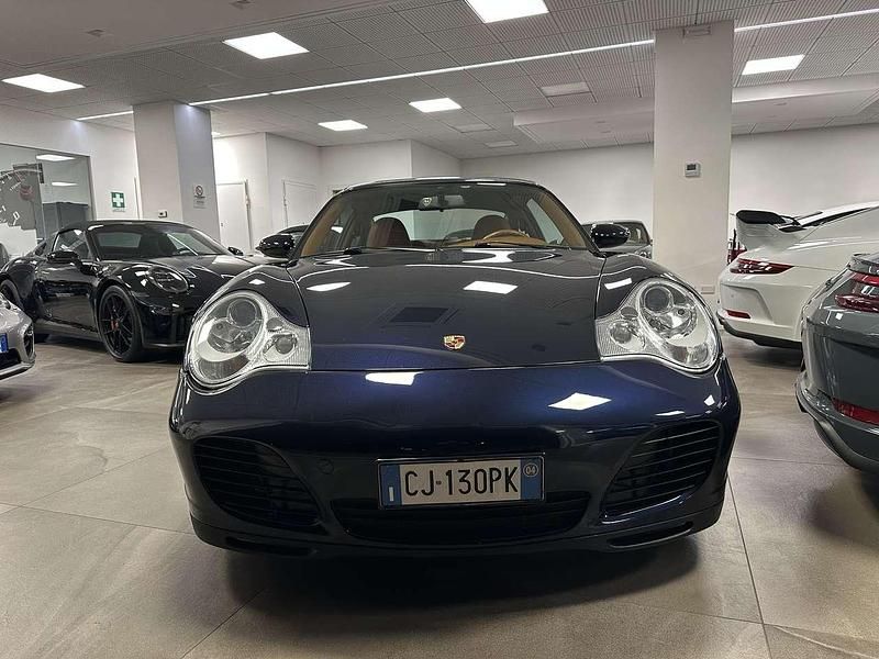 Usata Porsche 911 Carrera 4S 320 CV (235 kW) 2004 Blu midnight Coupé