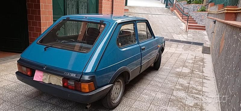 Usata Fiat 127 1982 Blu Utilitaria