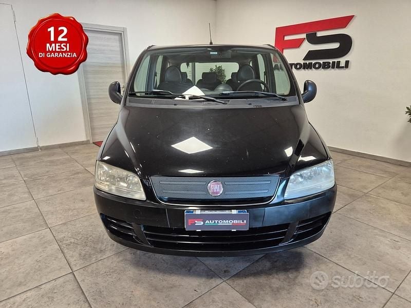 Usata Fiat Multipla Emotion 103 CV (75 kW) 2010 Nero Monovolume