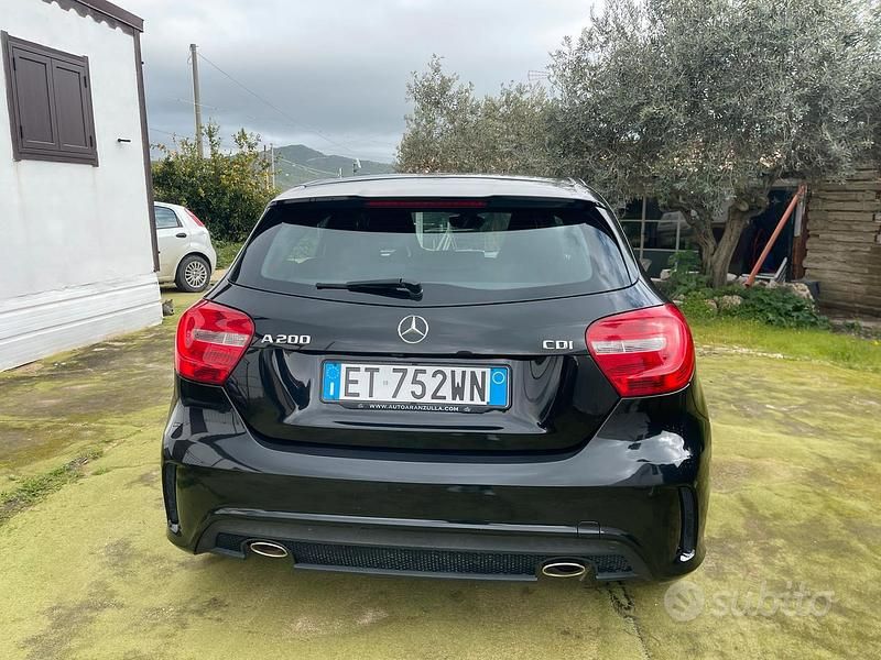 Usata Mercedes A200 2015 Nero Berlina
