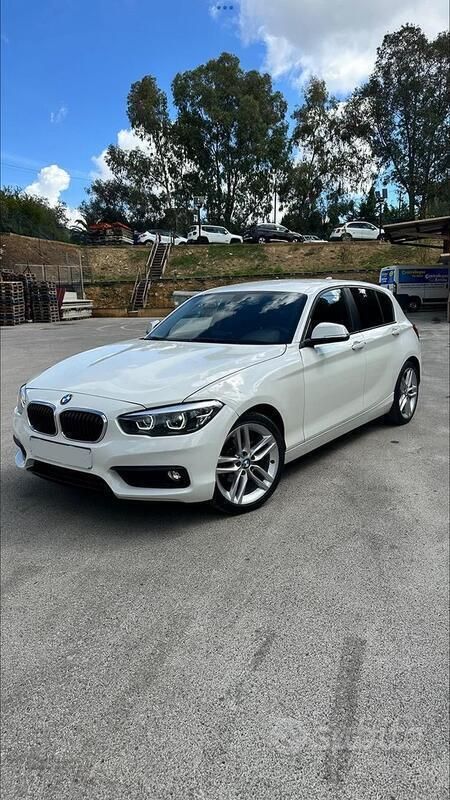 Usata BMW 116 116 CV (85 kW) 2016 Bianco Utilitaria