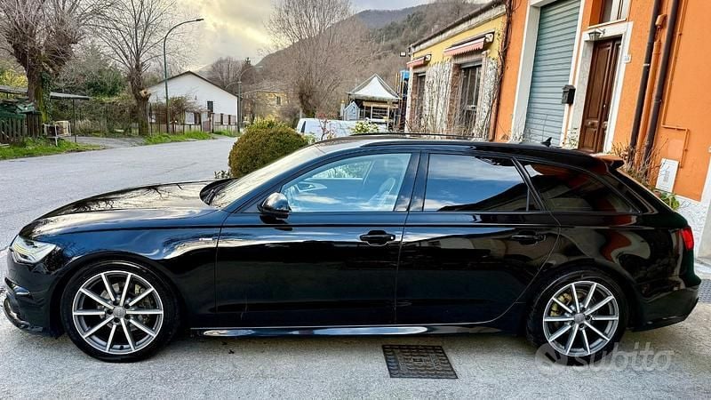 Usata Audi A6 S-Line 190 CV (139 kW) 2018 Nero Station wagon