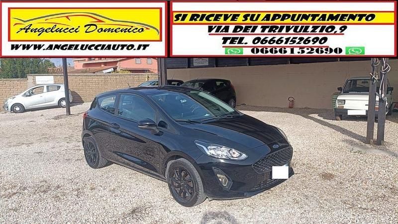 Usata Ford Fiesta 84 CV (61 kW) 2019 Nero Utilitaria