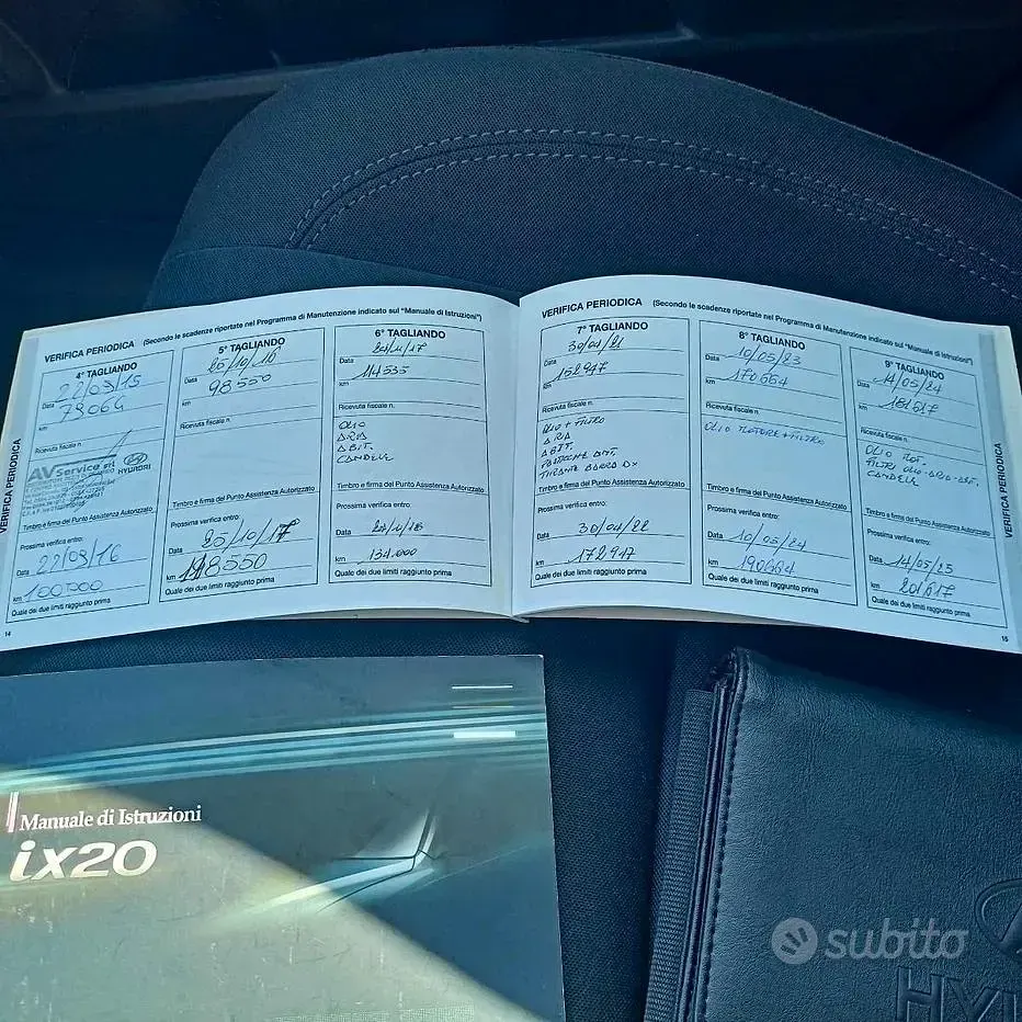 Usata Hyundai ix20 90 CV (66 kW) 2012 Bianco Utilitaria