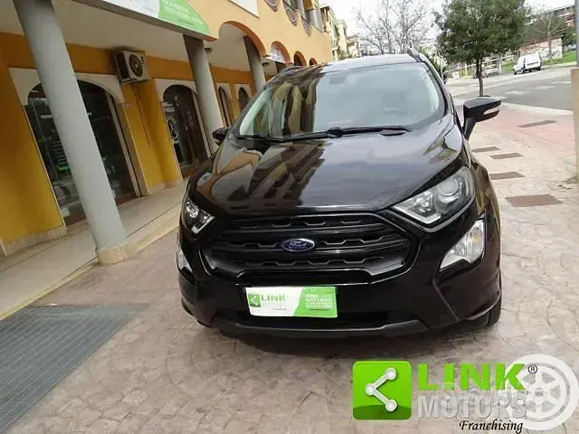 Usata Ford Ecosport ST-Line 125 CV (91 kW) 2019 Nero SUV