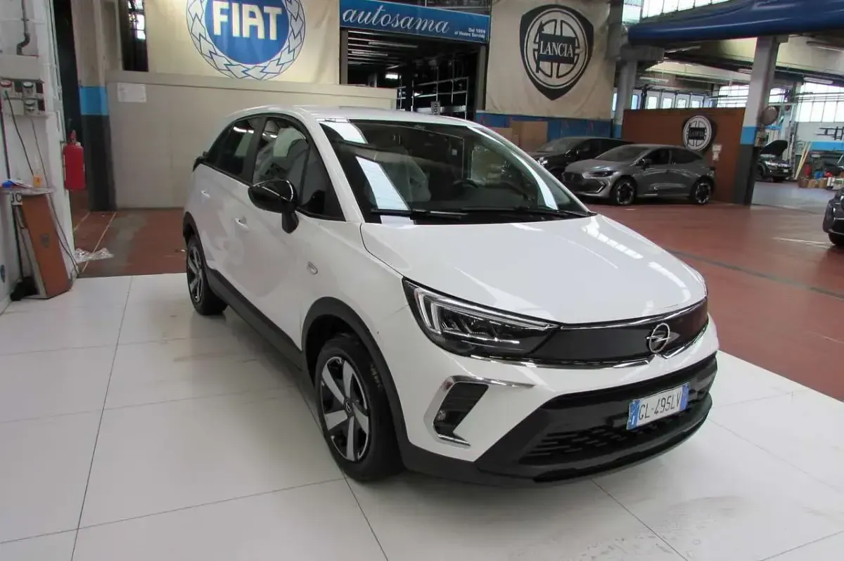 Usata Opel Crossland Edition 83 CV (61 kW) 2022 Bianco SUV