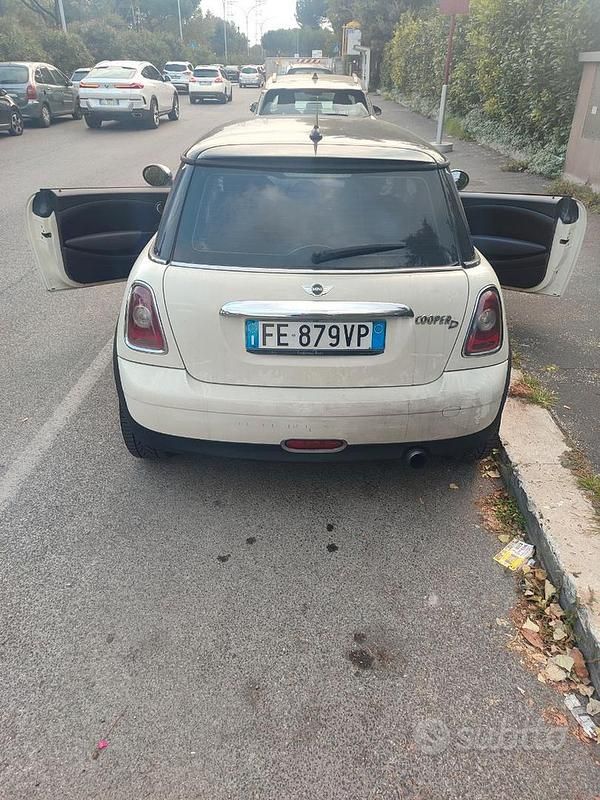Usata Mini Cooper 2009 Bianco Utilitaria